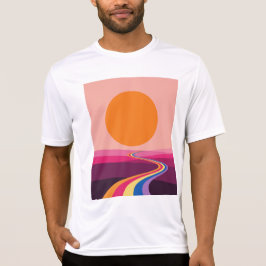 Minimalist landscape t shirt