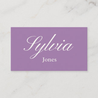 Minimalist lilac wedding , engagement  place card placeringskort