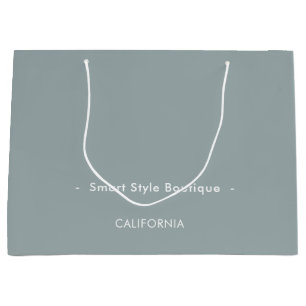 Minimalist Luxury Boutique Dusty Blue