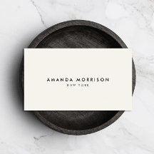 Minimalist Luxury Boutique Ivory