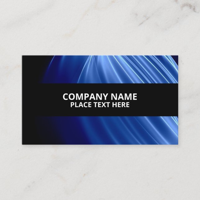 Minimalist Luxury Sleek Modern Business Cards Visitkort (Framsida)