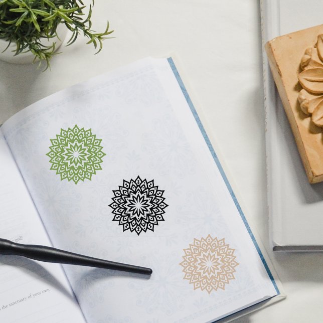 Minimalist Mandala Stämpel (Skapare uppladdad)