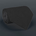 Minimalist Matte Black Solid Color Neck tie Slips<br><div class="desc">Sleek. Sophisticated. Matte Black. This essential necktie elevates any look,  offering versatile style for business,  formal events,  and beyond.</div>