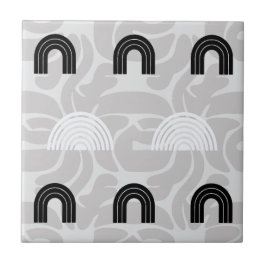 Minimalist Mixed Boho Arches Kakelplatta