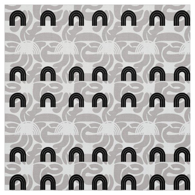 Minimalist Mixed Boho Arches Tyg (Provkarta)