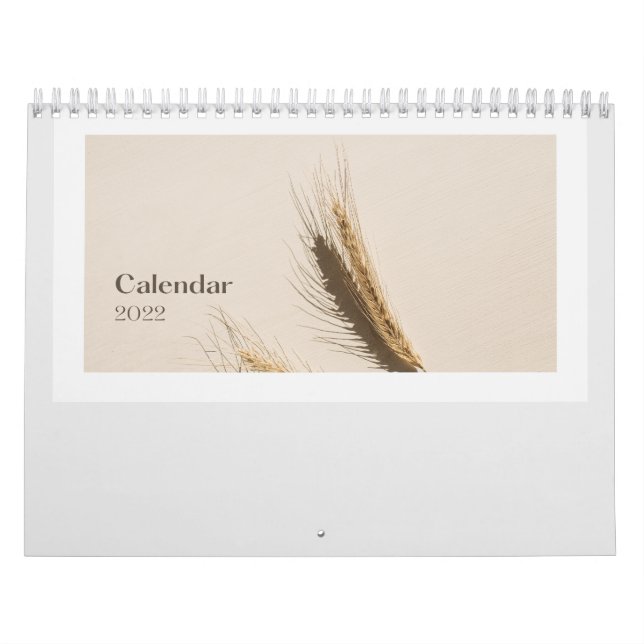 Minimalist Modern Kalender (Omslag)