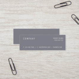Minimalist moderna mångsidiga mini- BusinessCard Mini Visitkort