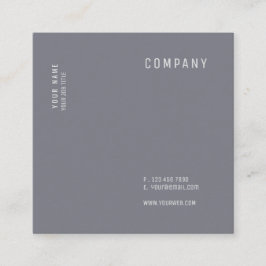 Minimalist modernt mångsidigt kvadrerar kort