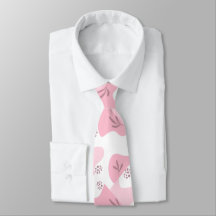 Minimalist Mönster Neck Tie