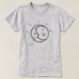 Minimalist Moon Tee/ T Shirt