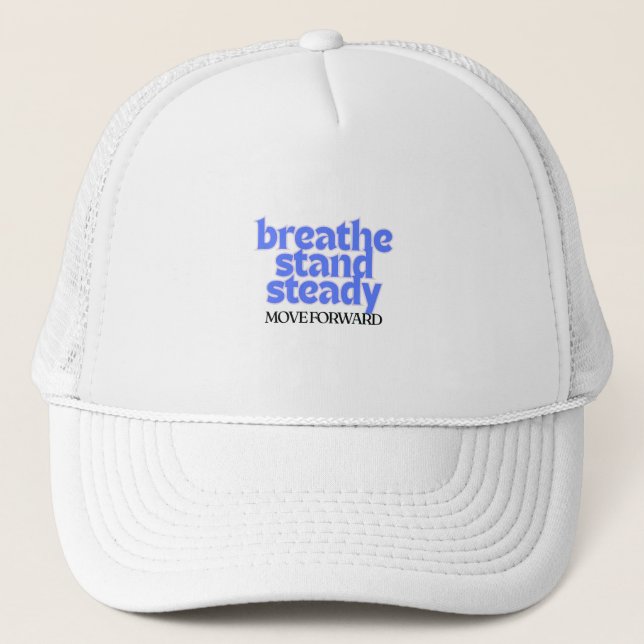 Minimalist Motivational Quote Baseball Cap  Keps (Framsida)