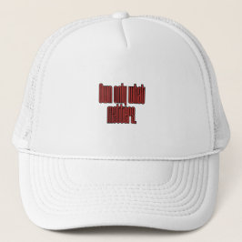 Minimalist Motivational Quote Baseball Cap — Moder Keps