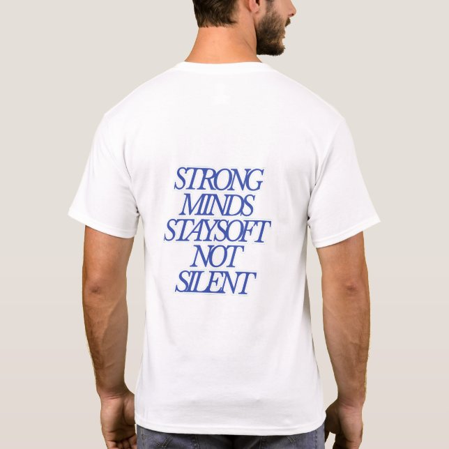 Minimalist Motivational Quote T-Shirt (Baksida)