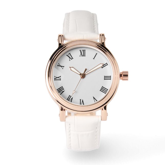 Minimalist Motivational Wrist Watch Armbandsur (Framsida)