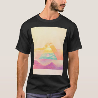Minimalist Mountain Landscape Active T Shirt