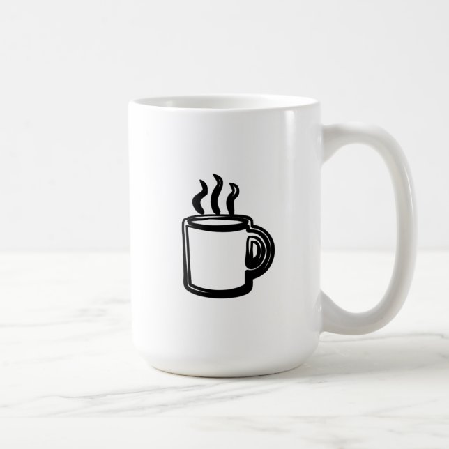 Minimalist mugg för kaffemuggkaffe (444 mL) (Höger)