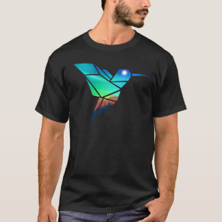 Minimalist nature bird t shirt
