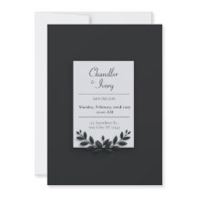 Minimalist Nordic Greenery Wreath Wedding