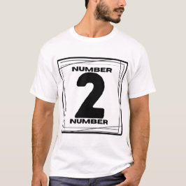 Minimalist Nummer 2 T Shirt