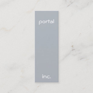 Minimalist och modernt mini visitkort