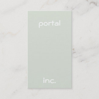 Minimalist och modernt visitkort