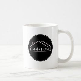 Minimalist OH Typography Mug | Modern OMAÏA HOME C Kaffemugg