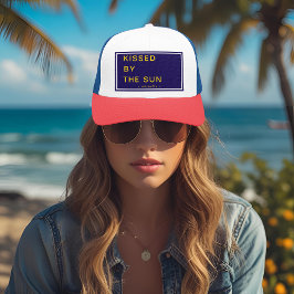 Minimalist Personalized Kissed by the Sun Keps