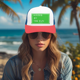 Minimalist Personalized Kissed by the Sun Keps
