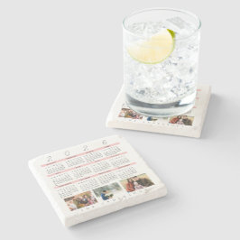 Minimalist Photo 2026 Yearly Calendar Keepsake Stenunderlägg