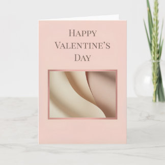 Minimalist Photo Valentine Card Kort
