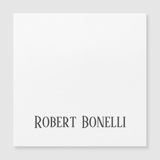 Minimalist Plain Black & White Modern Plain (Framsida)