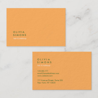 Minimalist Professional Green Business Cards Visitkort