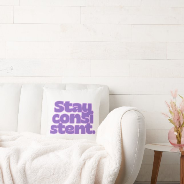 Minimalist Retro Aesthetic Throw Pillow Kudde (Soffa)