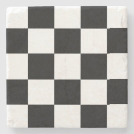 Minimalist Retro Checkered – Monochrome Streetwear Stenunderlägg