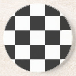 Minimalist Retro Checkered – Monochrome Streetwear Underlägg