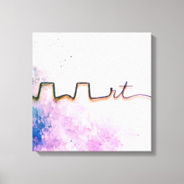 Minimalist RT Design | Inhalotherapy Inspired Canvastryck