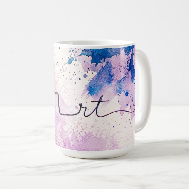 Minimalist RT Design | Inhalotherapy Inspired Kaffemugg (Framsida höger)