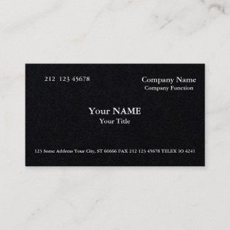 Minimalist Rustic Kraft Professional Business Card Visitkort