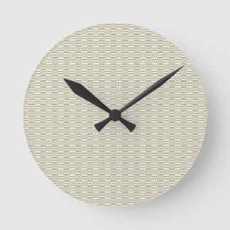 Minimalist Sage Green Geometric Wall Clock Rund Klocka