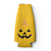 Minimalist Scary Pumpkin