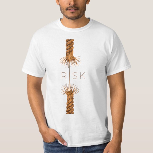 Minimalist Skull Tree Graphic T-Shirt  (Framsida)