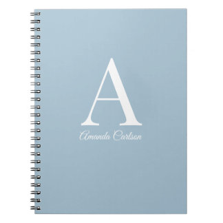 Minimalist Spiral Notebook Anteckningsbok