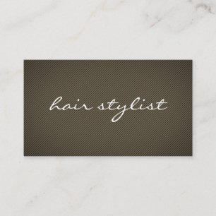 Minimalist Struktur Brown Visitkort