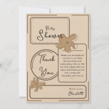 Minimalist Style Flower Baby Shower