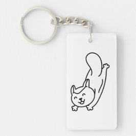 Minimalist Sugar Glider Line Art