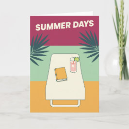 Minimalist Thank You Simple Black Modern Sleek Kort