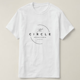 Minimalist The Circle Design Studio Logo - Modern  T Shirt