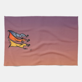 Minimalist Three Wise Men Kökshandduk