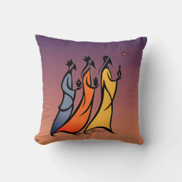 Minimalist Three Wise Men Kudde