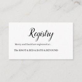 Minimalist  tilläggskort